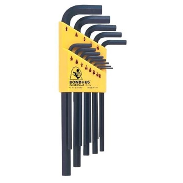 Bondhus 116-12137 13-Pc Hex L-Wrench Setlong .050-3